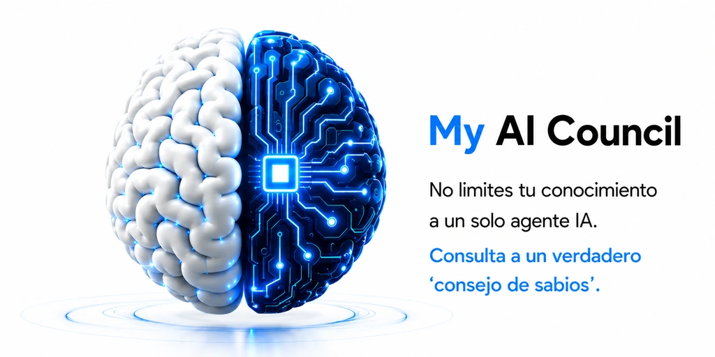My AI Council — No limites tu conocimiento a un solo agente IA. Consulta a un verdadero consejo de sabios.